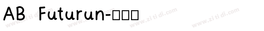 AB Futurun字体转换